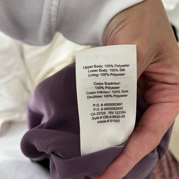 Aritzia purple silk dress - Picture 7 of 10